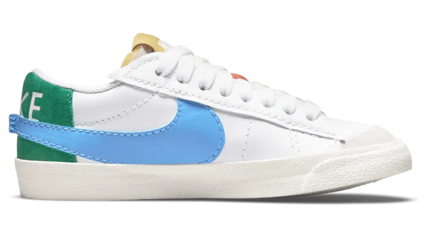Nike Blazer Low 77 Jumbo Mismatch (W) (DQ1470-100)