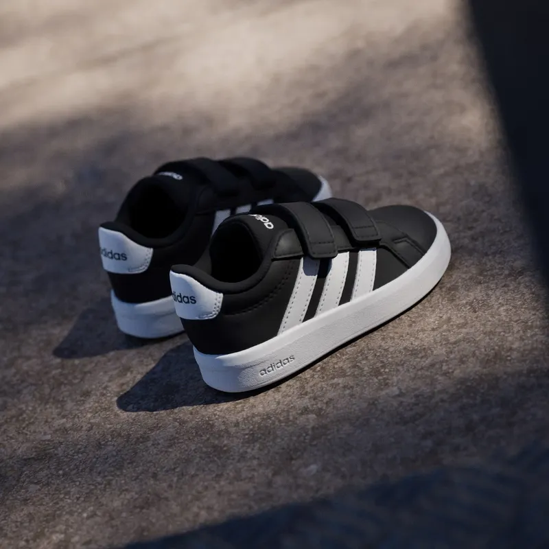 Adidas Grand Court 3.0 Peuters Core Black / Cloud White / Cloud White (HP3535)
