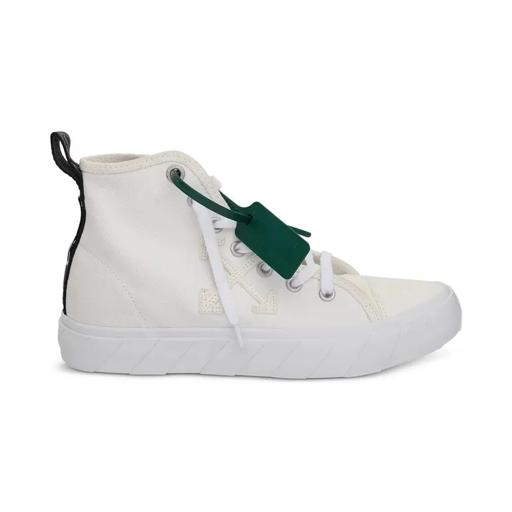 OFF-WHITE Vulc Mid Canvas White (OMIA119S22-LEA-001-0101)