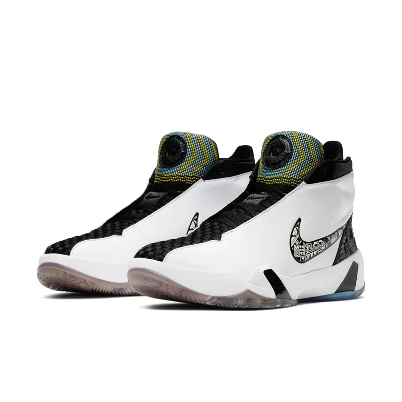 Nike Zoom Heritage N7 (2019) White/Black-Turquoise-Maize (CI1683-100)
