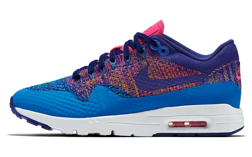 Nike Air Max 1 Ultra Flyknit Photo Blue/Deep Royal Blue (W) (843387-400)