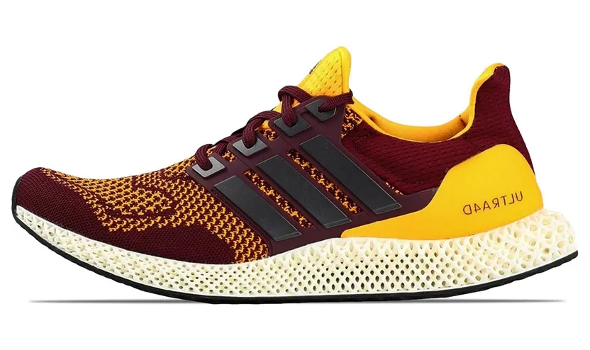 adidas Ultra 4D Arizona State – “Maroon / Core Black / Semi Solar Gold” (FY3960)