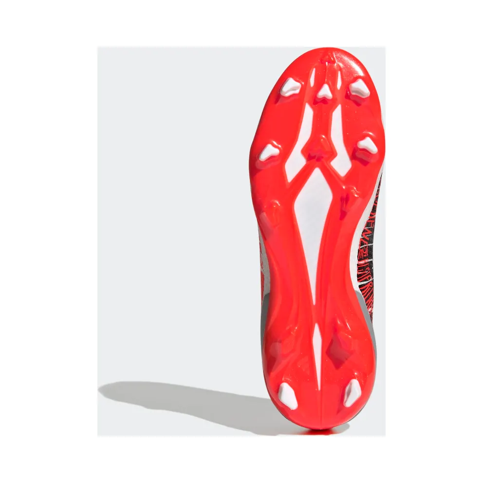 adidas X Speedportal Messi.1 Firm Ground Football Boots Cloud White / Core Black / Solar Red (GW8389)