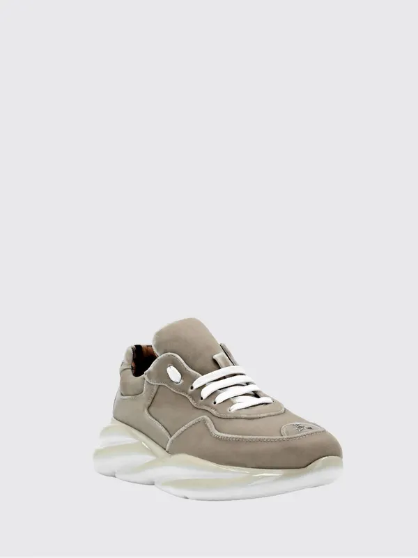 Philipp plein Velvet Low-Top Sneakers with Chunky Sole Ivory (FAASWSC2197PTE003N75)