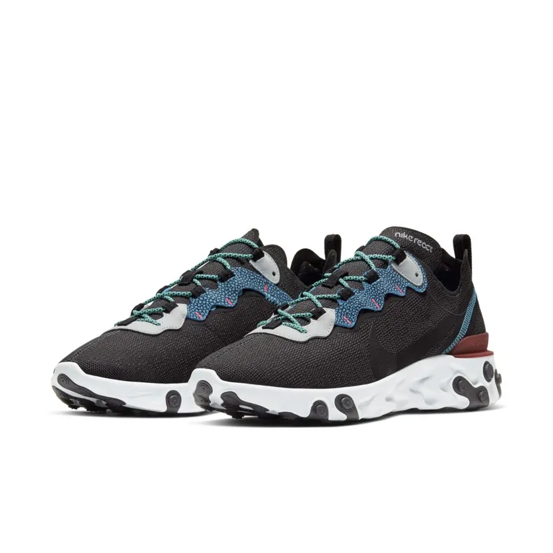 Nike  React Element 55 SE Anthracite Anthracite/Pure Platinum-University Red-Blue Fury (CD2153-001)
