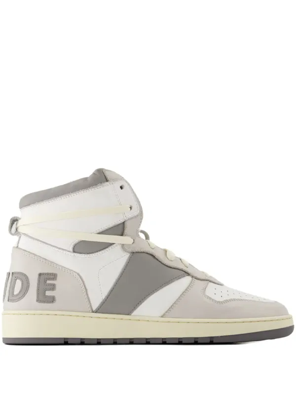 RHUDE mit Logo-Patch – White (RHPF24FO02877)