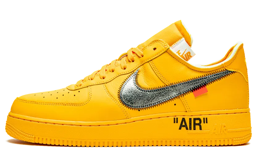 Nike x Off-White Air Force 1 University Gold (2021) (DD1876-700)