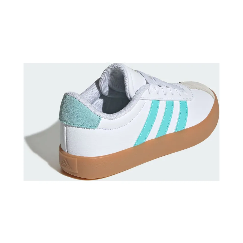adidas VL Court 3.0 Cloud White Flash Aqua Alumina (JS2596)
