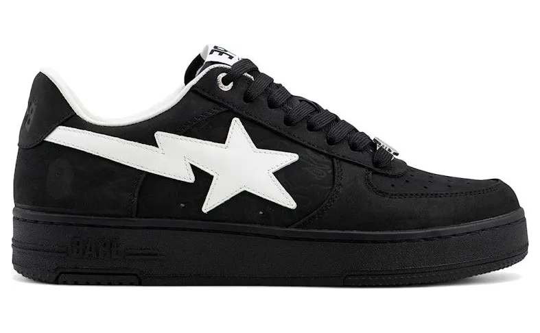 A Bathing Ape Bape Sta #4 Black White (1L30-191-310)