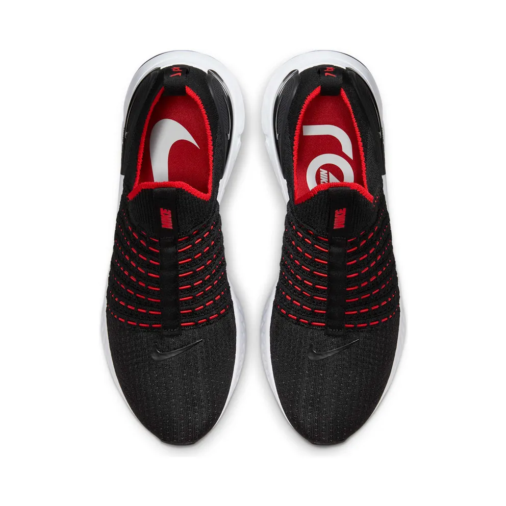 Nike React Phantom Run Flyknit 2 Black University Red (CJ0277-005)