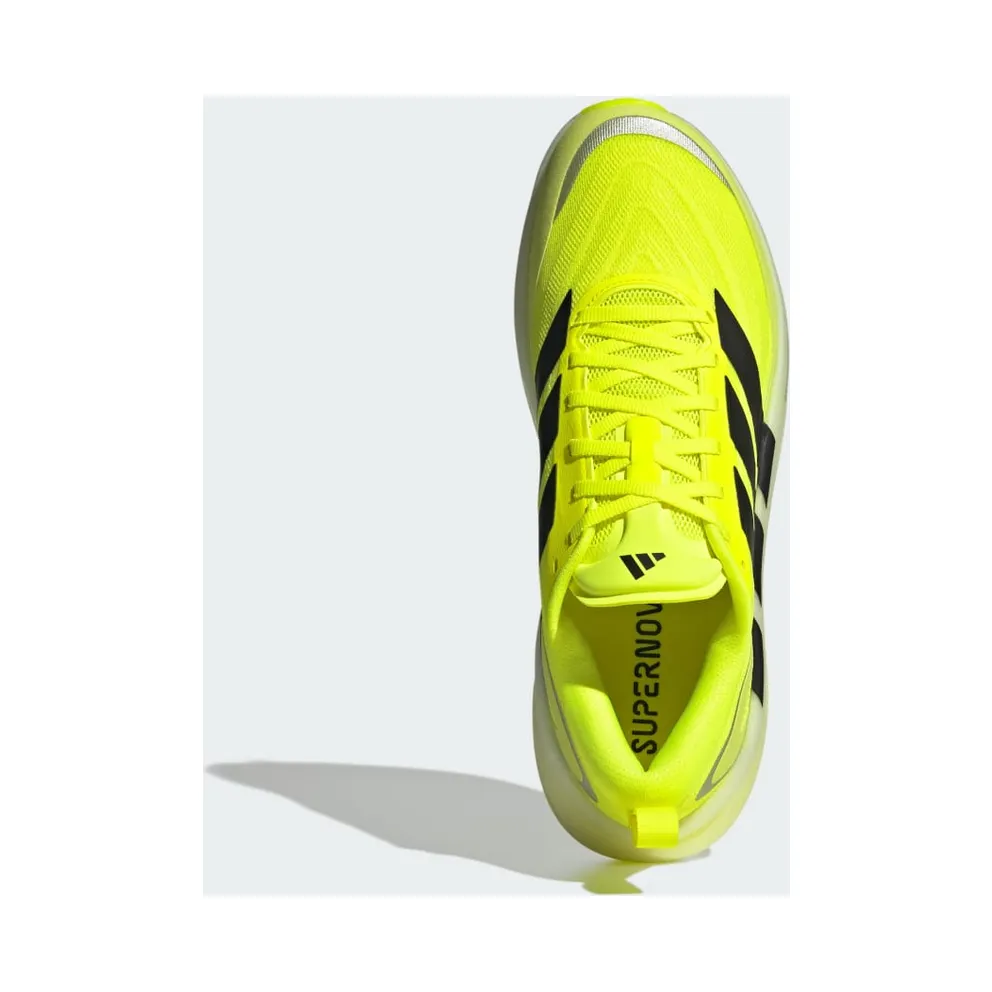 Adidas SUPERNOVA GLIDE M RUNNING SHOES Solar Yellow / Core Black / Matte Silver (KJ8658)