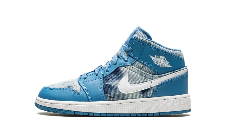 Air Jordan 1 Mid GS “Washed Denim” (DM8951-400)