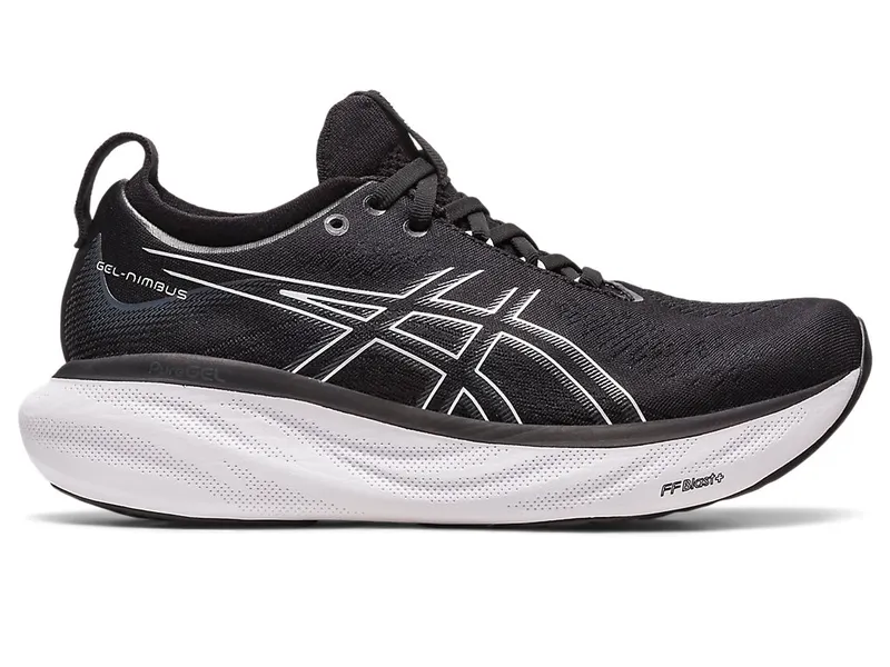 Asics GEL-NIMBUS 25 Black/Pure Silver (1012B356.001)