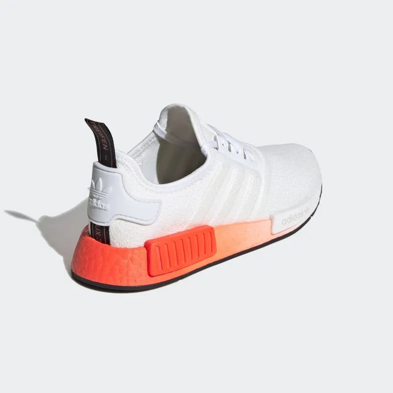 adidas NMD R1 Cloud White Solar Red (GS) Cloud White/Core Black/Solar Red (EF5860)