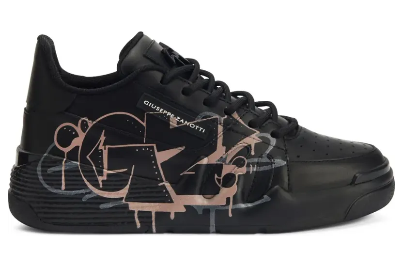 Giuseppe Zanotti Talon sneakers met print – Zwart (RW30025001)