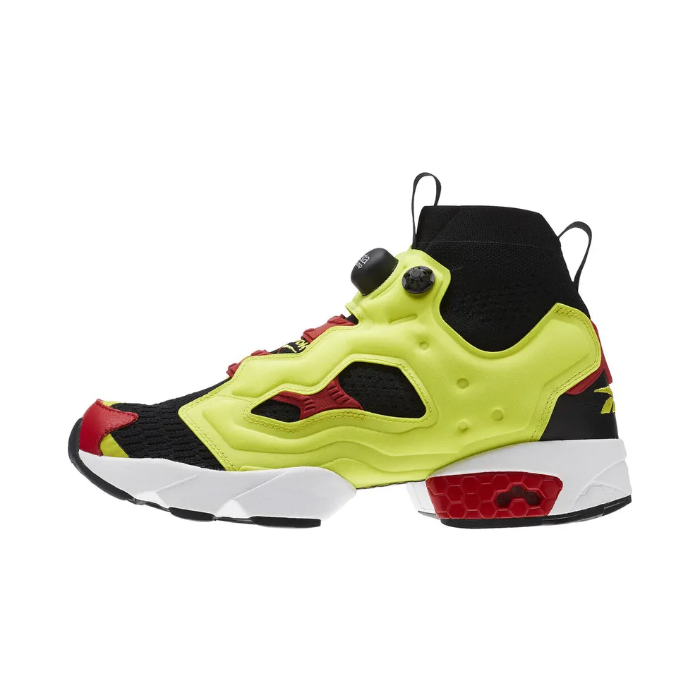 Reebok Instapump Fury OG Ultraknit Black Hyper Green Black/Hyper Green-Reebok Red (Other Brands Reebok)