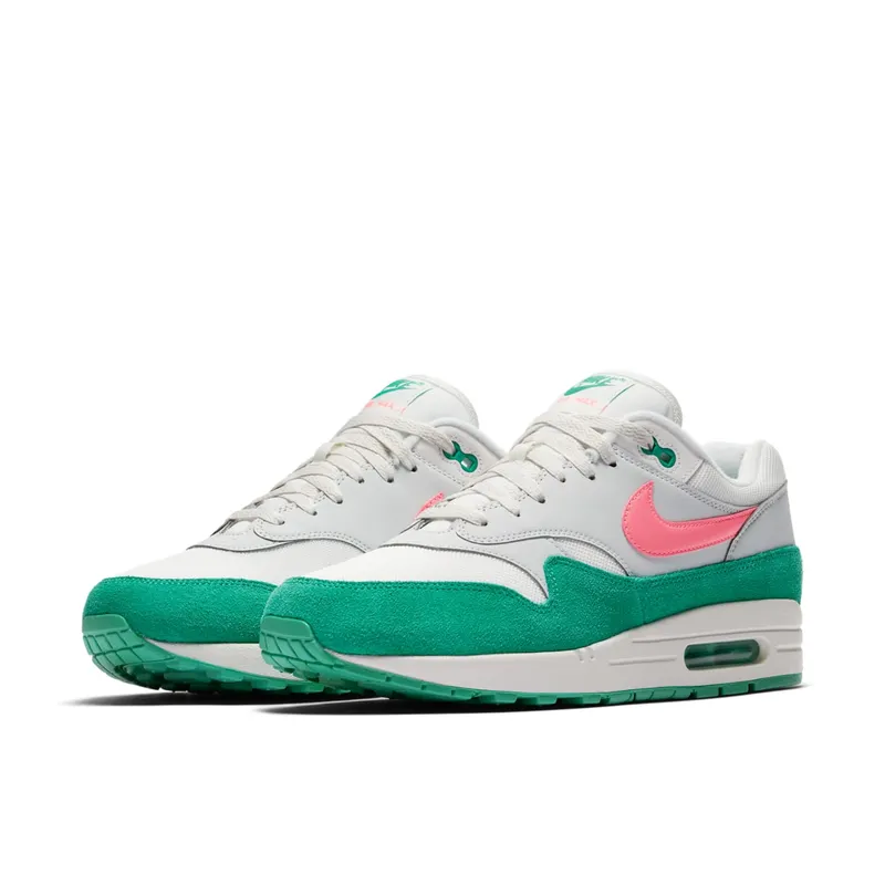Nike Air Max 1 Watermelon Summit White/Kinetic Green-Pure Platinum-Sunset Pulse (AH8145-106)