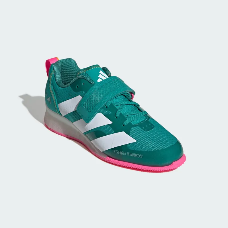 adidas Adipower 3 Pure Teal Cloud White Powder Teal (JP9871)