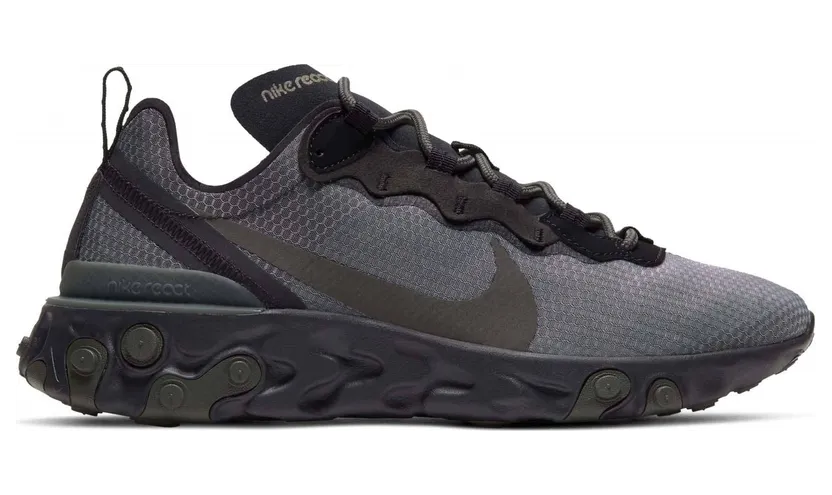 Nike Sportswear React Element 55 Herren Sneaker schwarz (BQ6166-010)