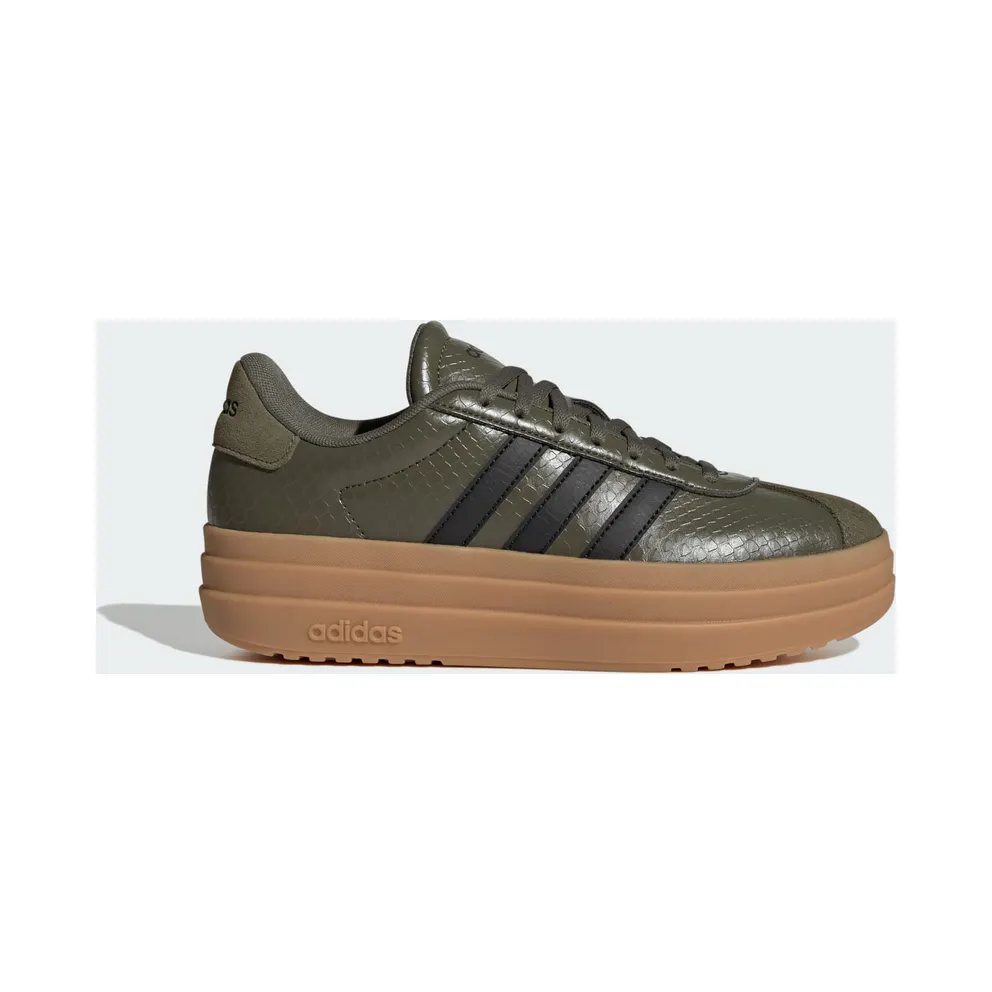 Adidas VL COURT BOLD-Shoes Olive Strata / Core Black / Gum (IH9138)