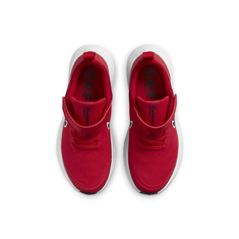 Nike Star Runner 3 Younger Kids’ Red 50% Sustainable Materials (DA2777-602)