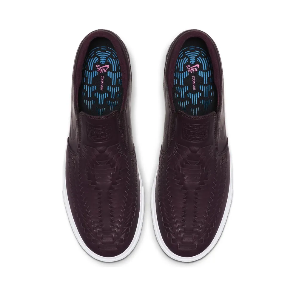 Nike SB Zoom Stefan Janoski Slip RM Crafted Woven Mahogany Mahogany/White-Gum Light Brown-Mahogany (AR4883-201)