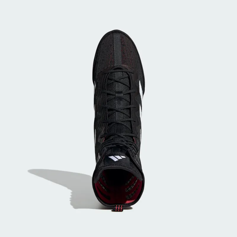 Adidas Box Hog 4 Core Black / Cloud White / Pure Ruby (IH2730)