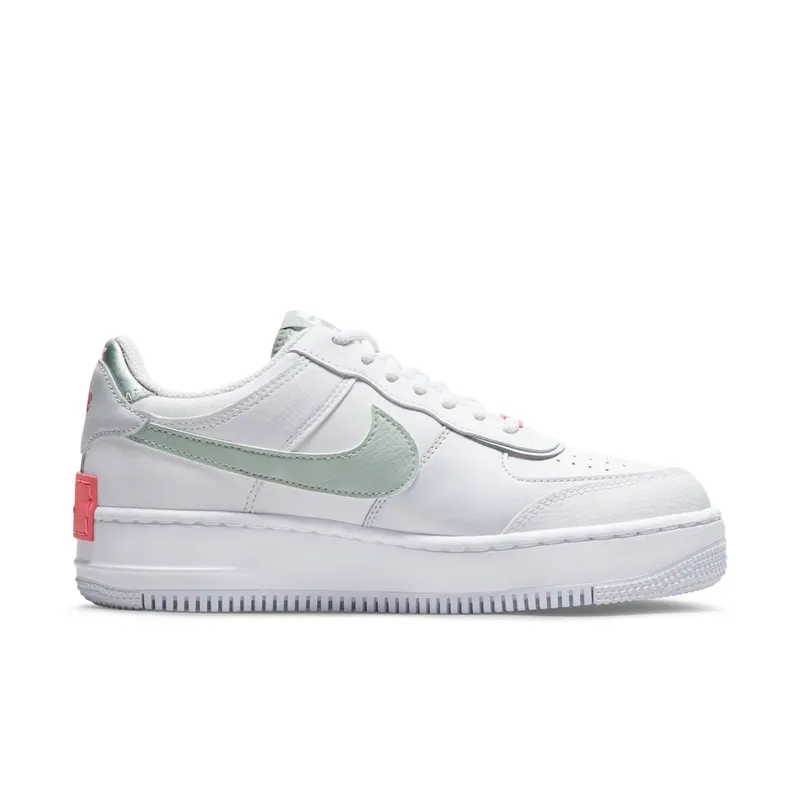 Nike Air Force 1 Shadow Archeo Pink – “White / Jade Smoke-seafoam-archeo Pink” (CI0919-112)