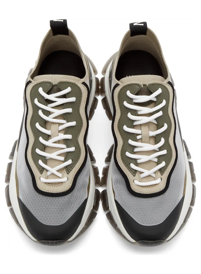 Moncler Beige & Khaki Leave No Trace Light Sneakers (4M732 – 00 – 02SR3) (5)