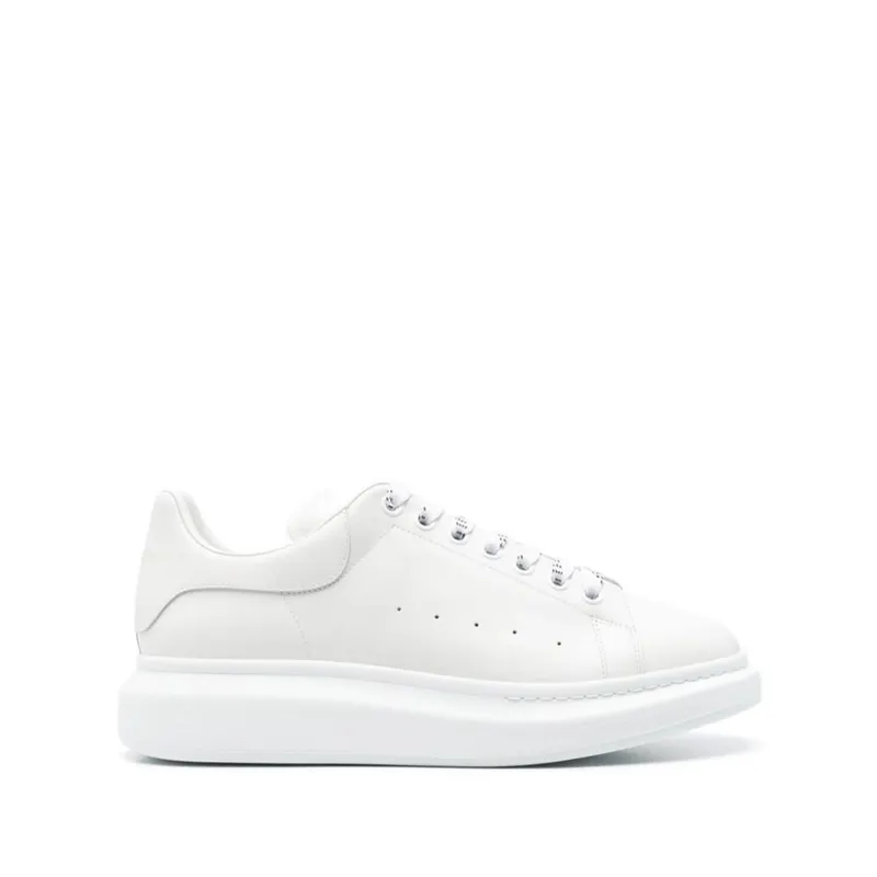 Alexander Mcqueen Oversize Leather “White” (553770 WIAIG 9007)