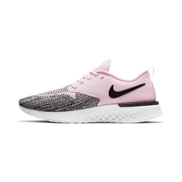 Nike Odyssey React Flyknit 2 “Pink Foam / Platinum Tint / Black” (AH1016-601)