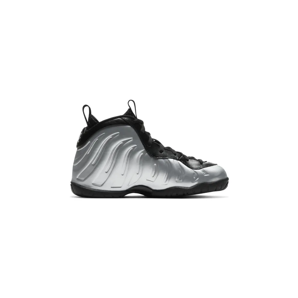 Nike Air Foamposite One Chrome Black (PS) Chrome/White-Black-Laser Crimson (CU1055-002)