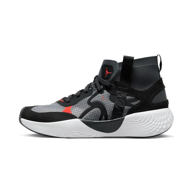 Jordan Delta 3 Mid “Black / Anthracite / White / Chile Red” (DR7614-060)