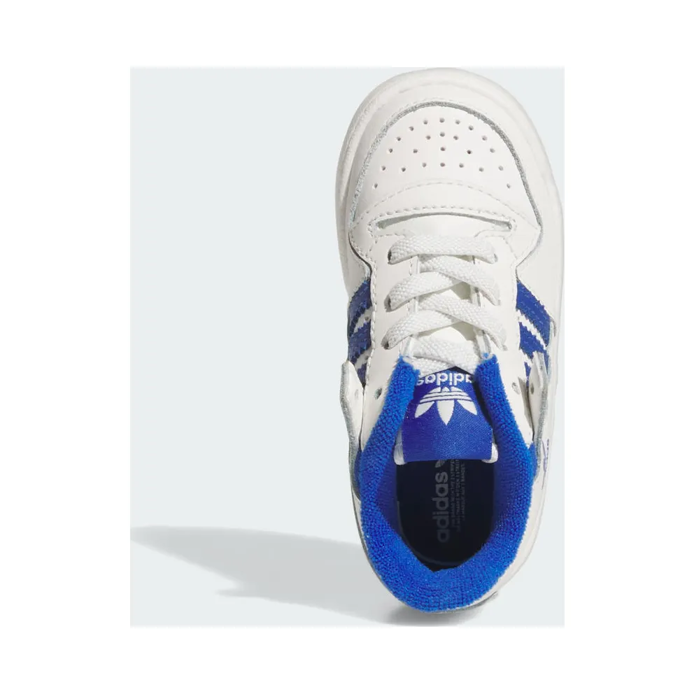 Adidas Forum Low CL Elastic Laces Kids Core White / Royal Blue / Core White (IH7924)