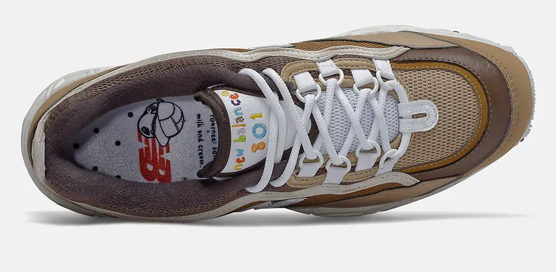 New Balance 801 PaperBoy Paris Coffee Latte (ML801PBA)