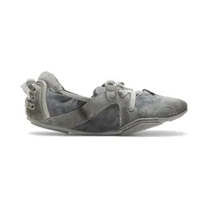 Acne Studios Lace-Up Suede Shoes Multi Grey (AC-WN-SHOE000025)