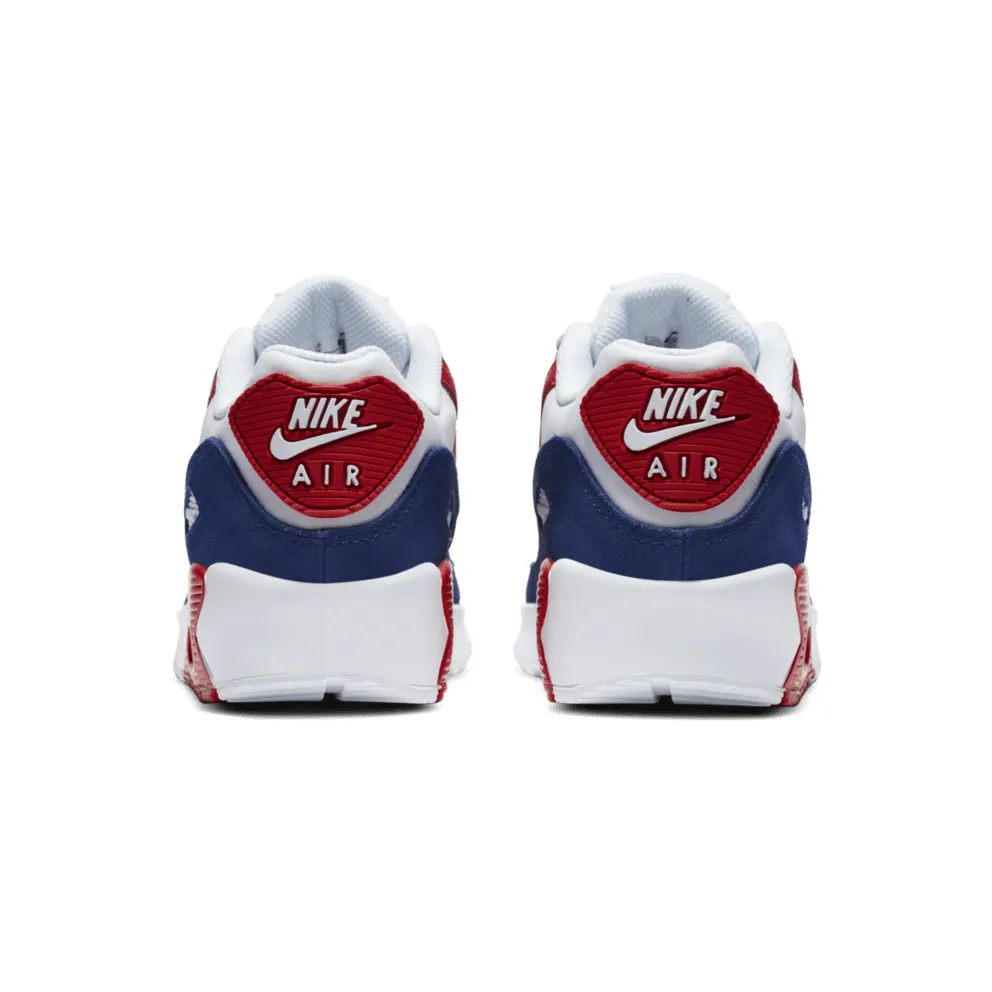 Nike Air Max 90 Deep Royal University Red (GS) White/Deep Royal/University Red (DA9022-100)