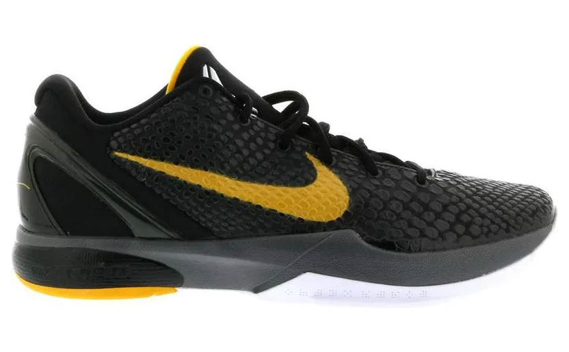 Nike Zoom Kobe 6 ‘Black Del Sol’ Black/Del Sol-Dark Grey-White (429659-002)