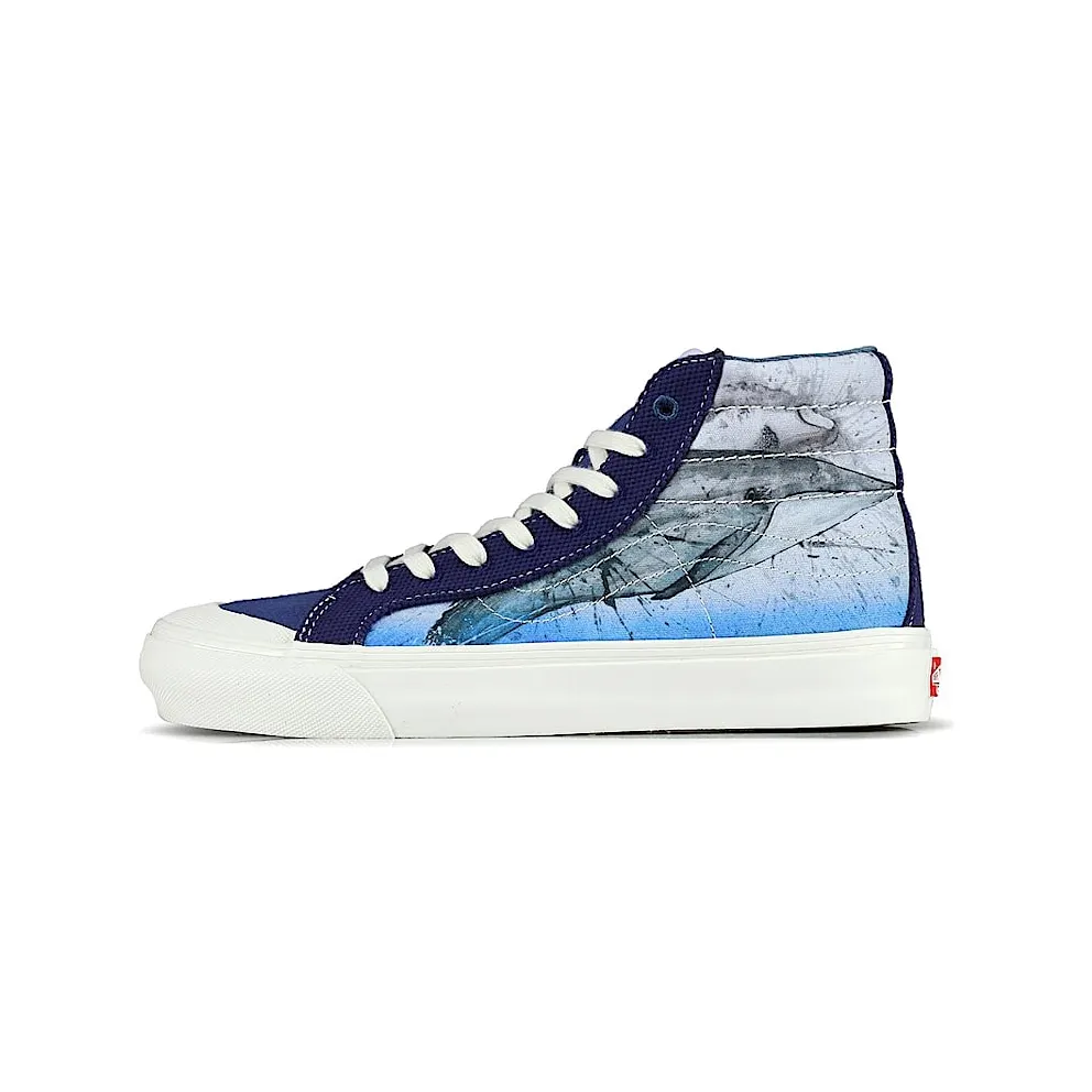 Vans Style 138 Ralph Steadman Whale Blue/Blue (VN0A3DP9VQT)