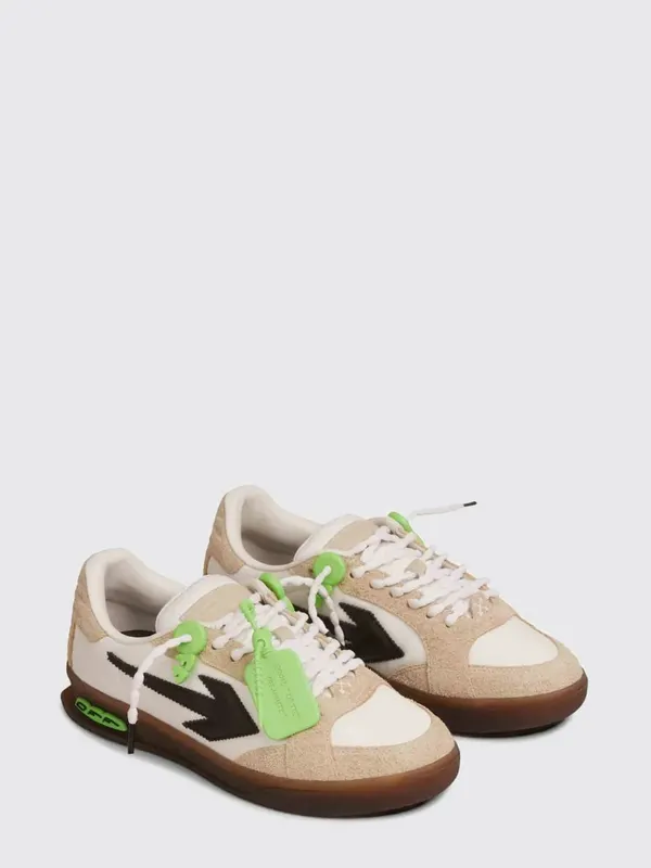 Off-White End of Play Suede and Nylon White (M2ALS6F0026865)