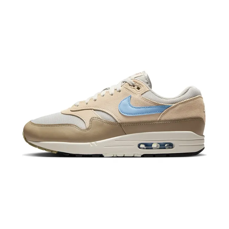 Nike Air Max 1 Essential “Light Bone / Sand Drift / Khaki / Psychic Blue” (FZ5808-009)