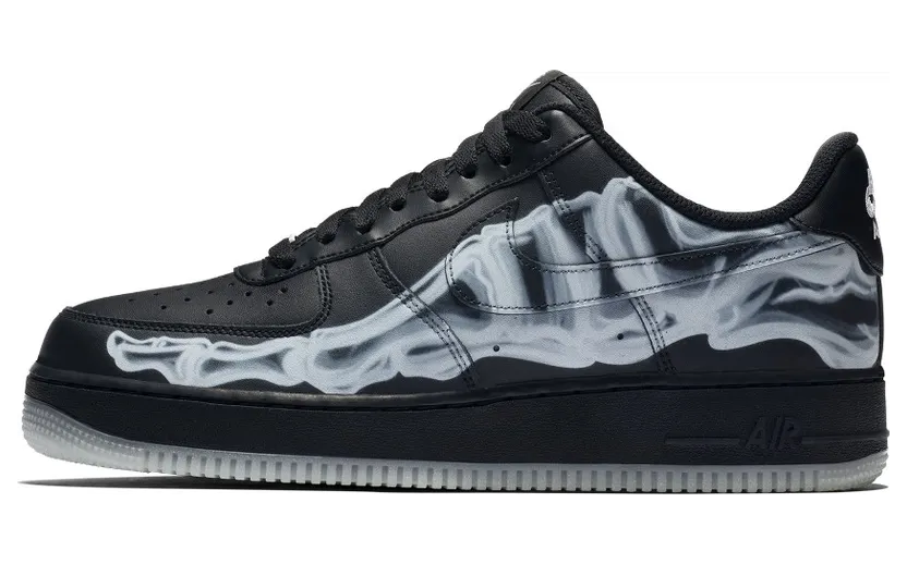 Nike Air Force AF 1 ‘Black Skeleton’ (2019) (BQ7541-001)
