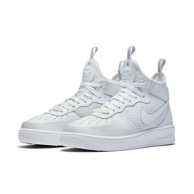 Nike Air Force 1 Ultraforce Mid Pure Platinum Pure Platinum/Pure Platinum (864014-002)