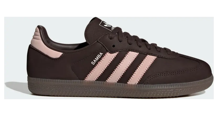 adidas Samba OG “Aurora Coffee”: koffie en zachtroze voor haar