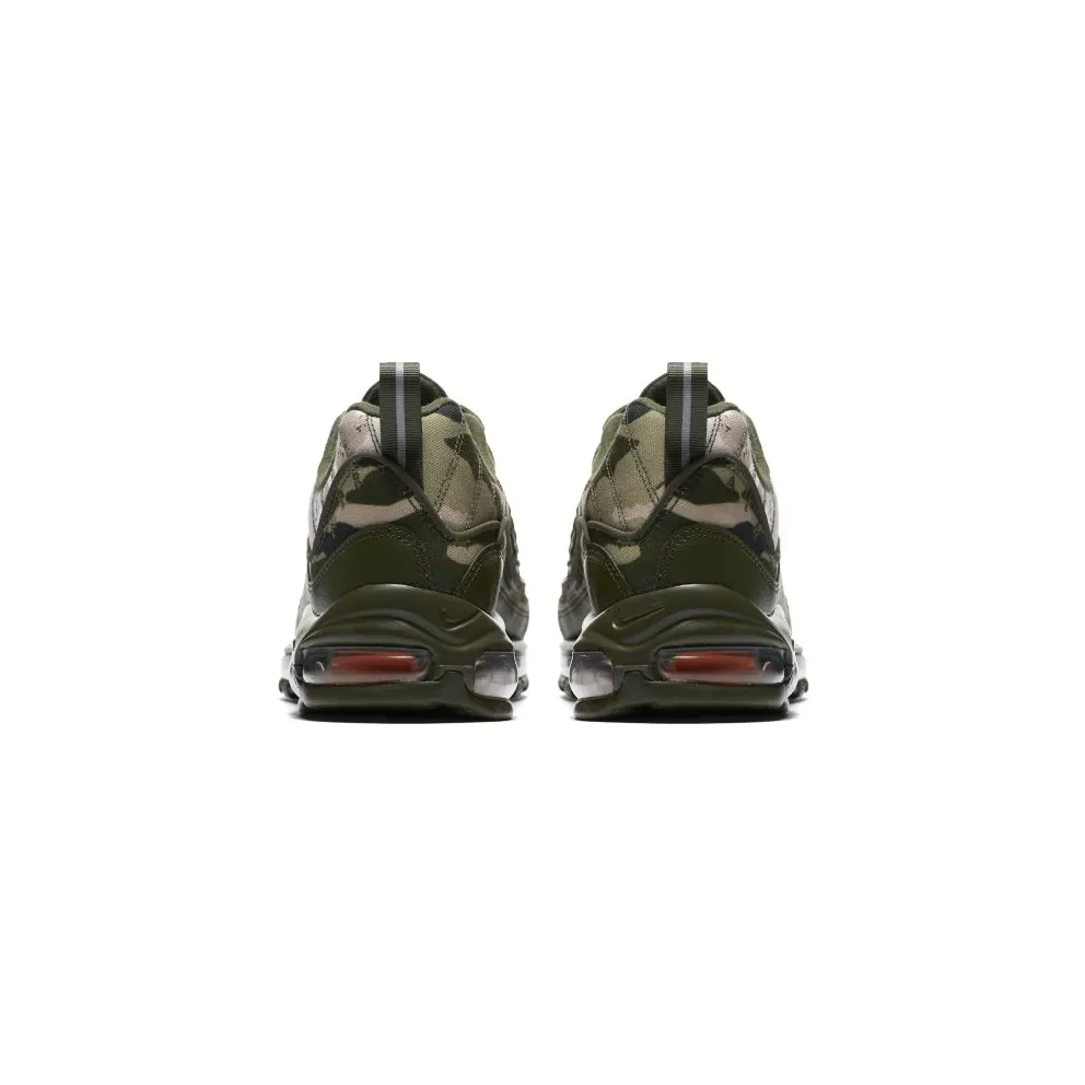 Nike Air Max 98 Camo Classic Cargo Khaki/Sunset Tint-Black (AQ6156-300)