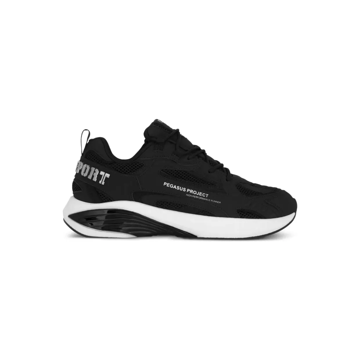 Plein Sport Pegasus Project met logoplakkaat “White” (SAFSUSC0935STE003N)