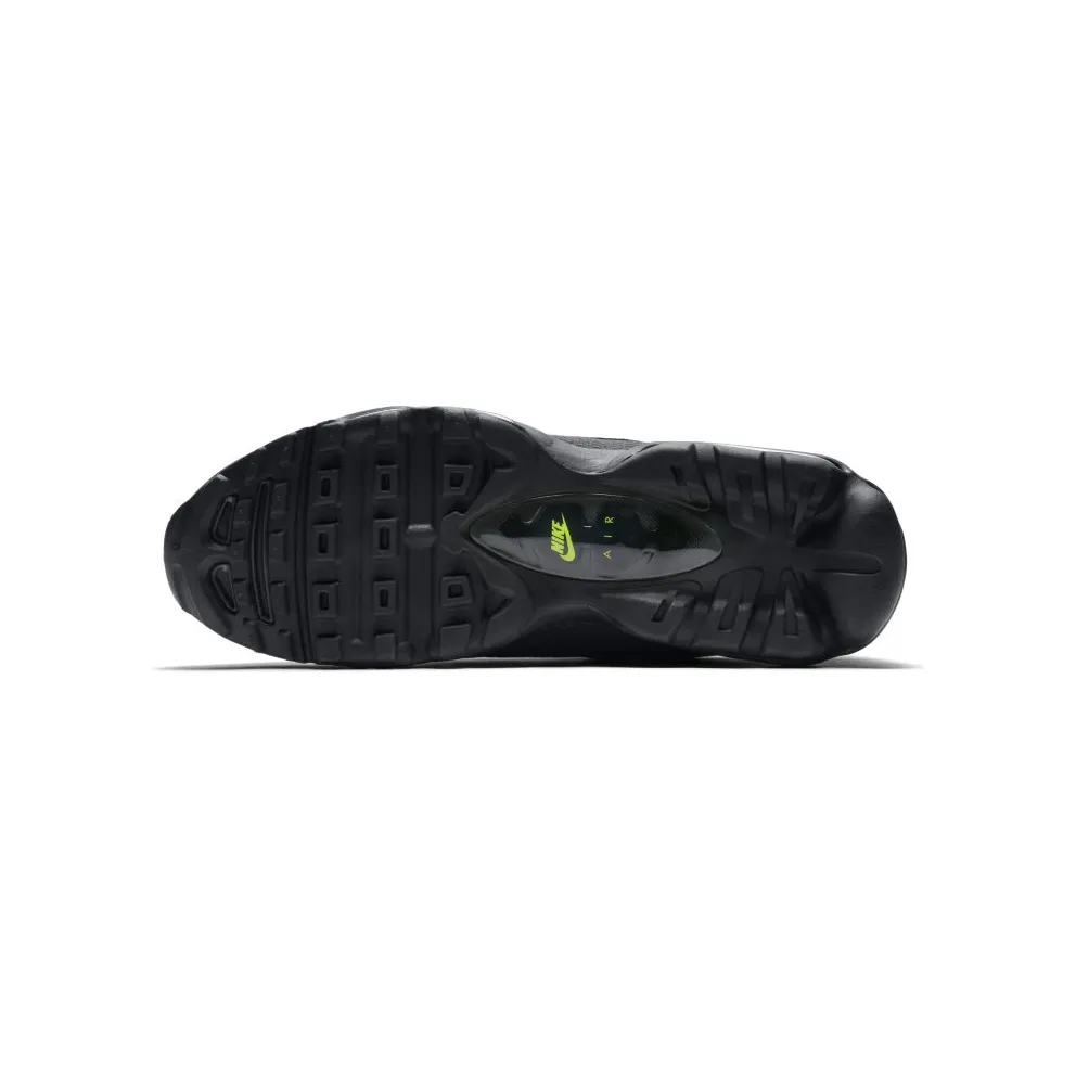 Nike Air Max 95 Ultra Premium Breathe Triple Black Black/Black-Anthracite-Volt (AO2438-002)