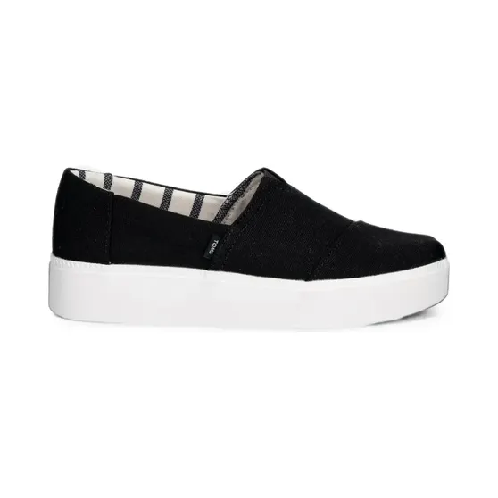 Toms Asher platform slip-on “Black” (10023246)