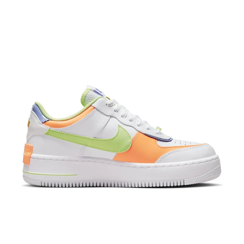 Nike Air Force 1 Low Shadow White Peach Cream Lime (DX3718-100)