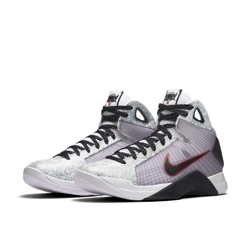 Nike Hyperdunk 08 United We Rise (2016) White/Sport-Red-Dark Obsidian (863301-146)